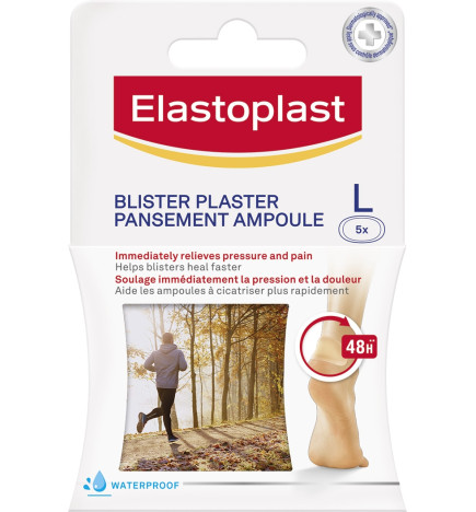 Elastoplast – Ampoule Grande taille Boîte de 5 pansements