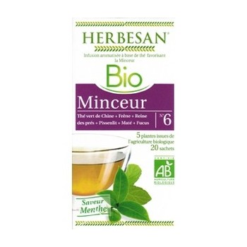 Herbesan infusion Bio Minceur 20 Sachets