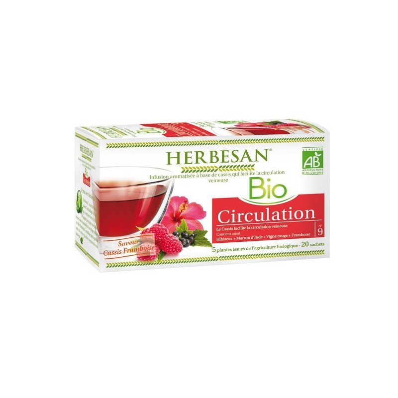 Herbesan Infusion Bio Ciruclation 20 Sachets