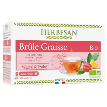 Herbesan Infusion Bio Brûle-Graisse 20 Sachets