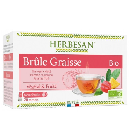 Herbesan Infusion Bio Brûle-Graisse 20 Sachets