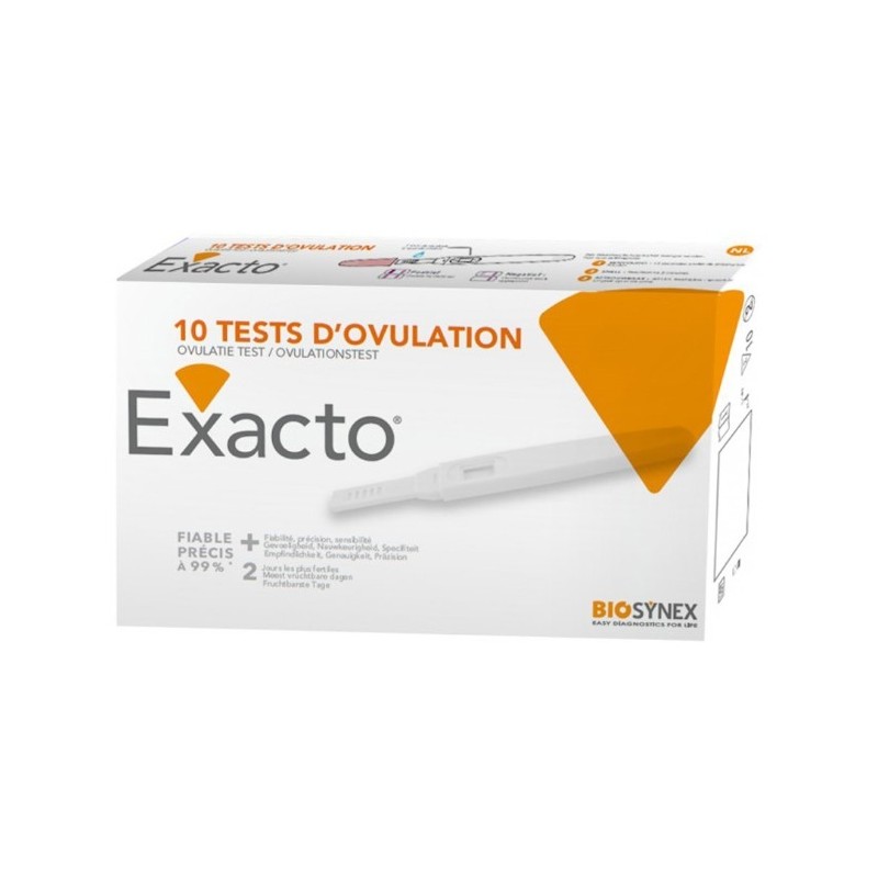 Exacto Test d'Ovulation x 10