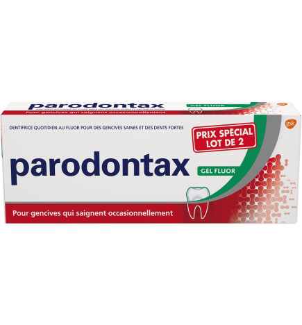 Parodontax Gel quotidien au fluor 2x75 ml