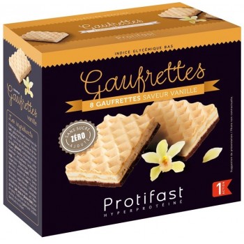 Protifast 4:Pm Gaufrettes Vanille x 8