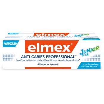 Elmex Dentifrice Anti-Caries Professional Junior 75 ml