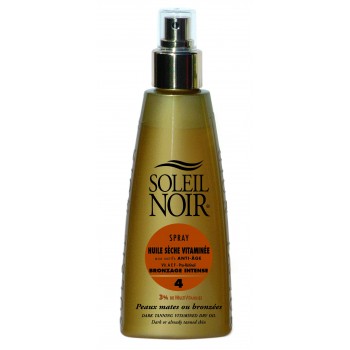 Soleil Noir Huile Sèche Vitaminée Spf 4 Spray 150 ml