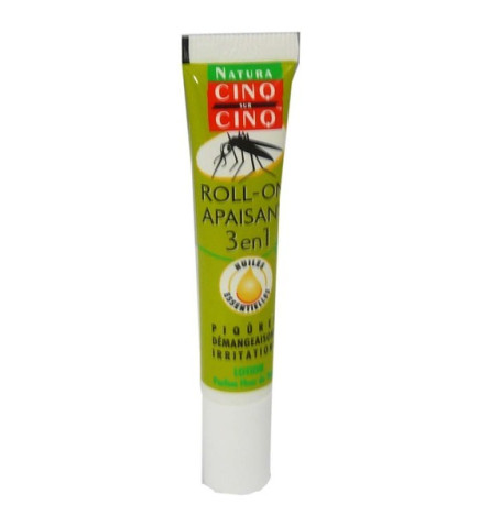 Cinq sur Cinq Natura Roll-on Apaisant 3 en 1 7 ml