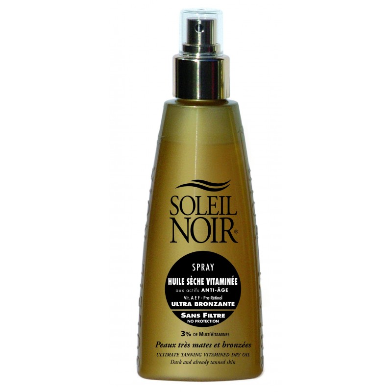 Soleil Noir Huile Sèche Vitaminée Sans Filtre Spray 150 ml