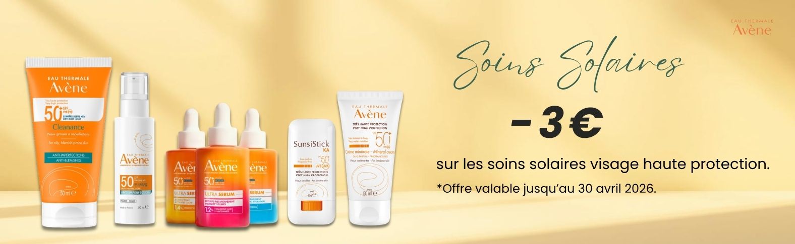 Soins Solaires Avène