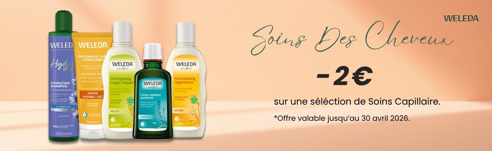 Soins des cheveux Weleda