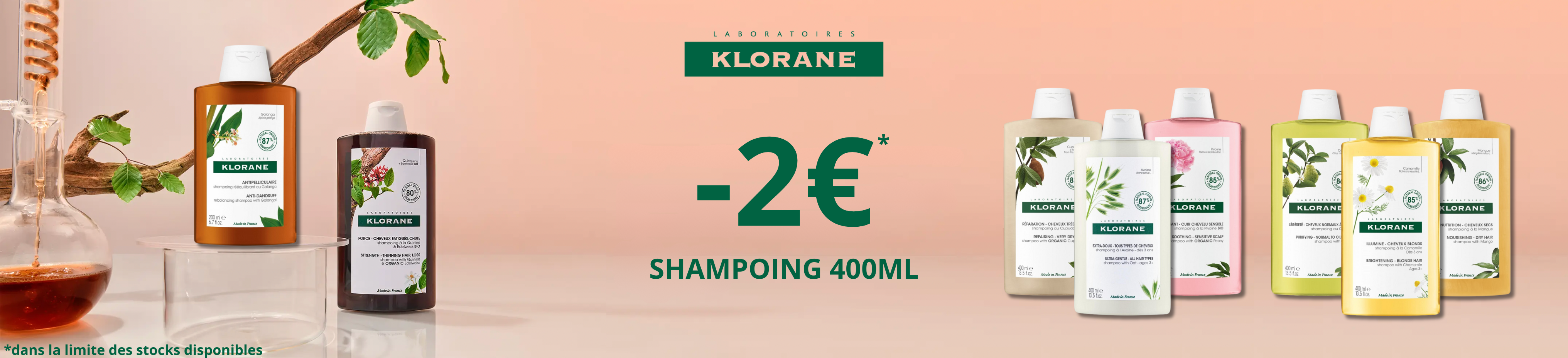 Klorane Shampooing Avril 2024