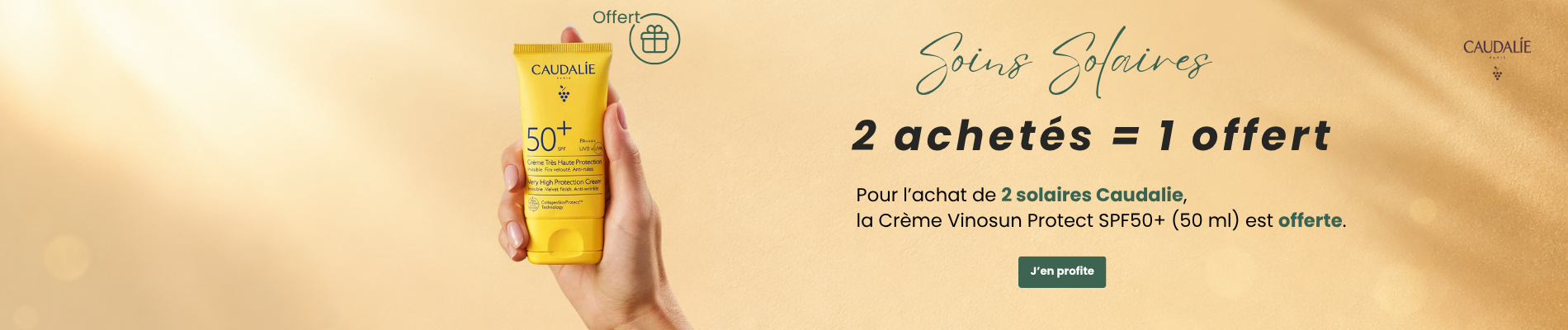 Caudalie 2+1 offert